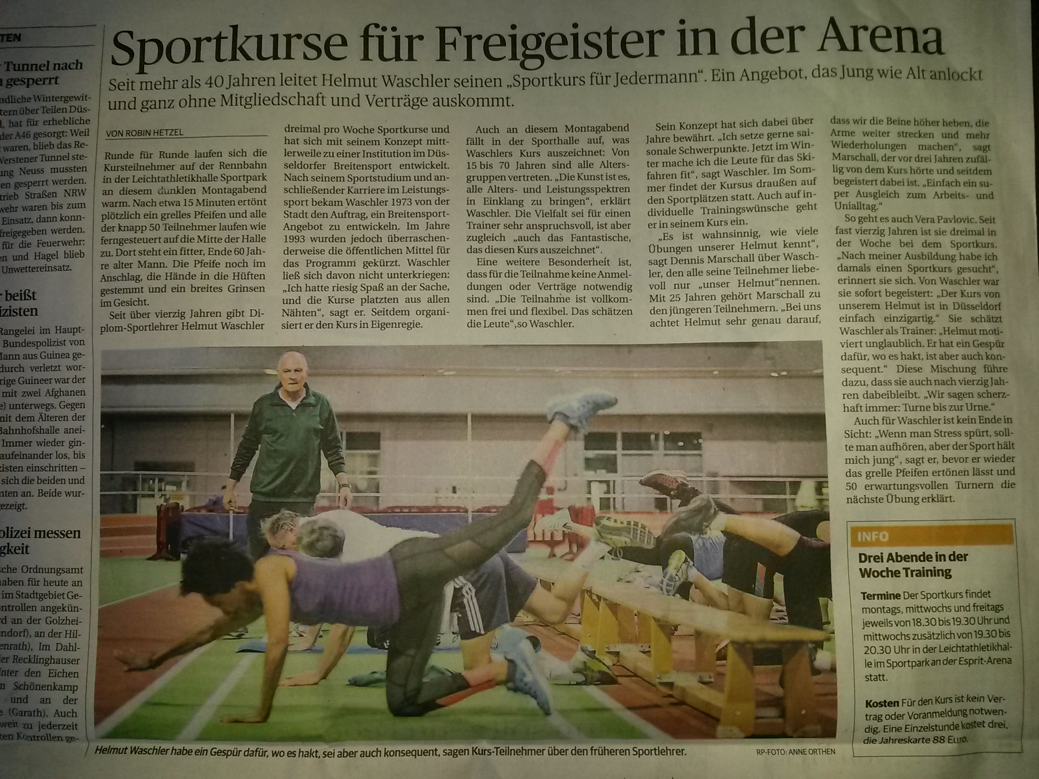 Medienbericht in der RP